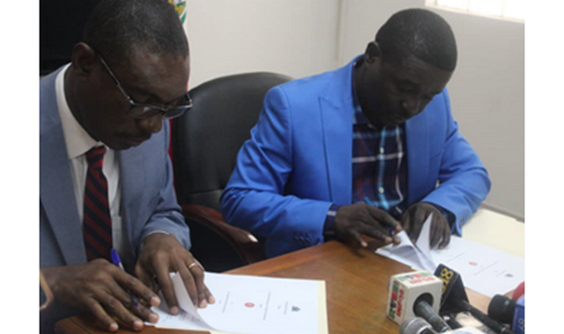 Protocole d’accord entre l’Institut national de formation professionnelle (INFP) et le Conseil national des coopératives (CNC)